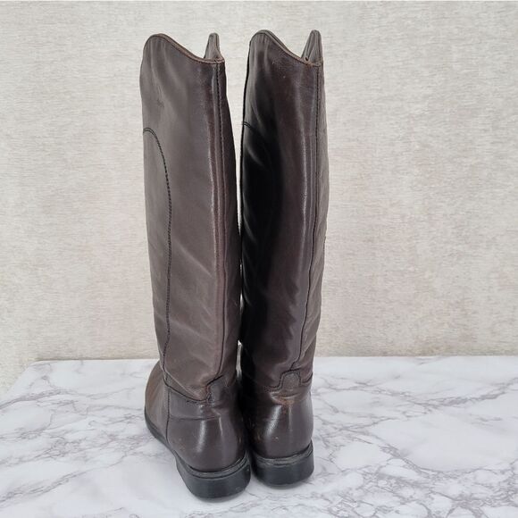 Blondo Canadian Knee High Brown Pull On Riding Boots Women's Size 7.5B - Picture 7 of 15